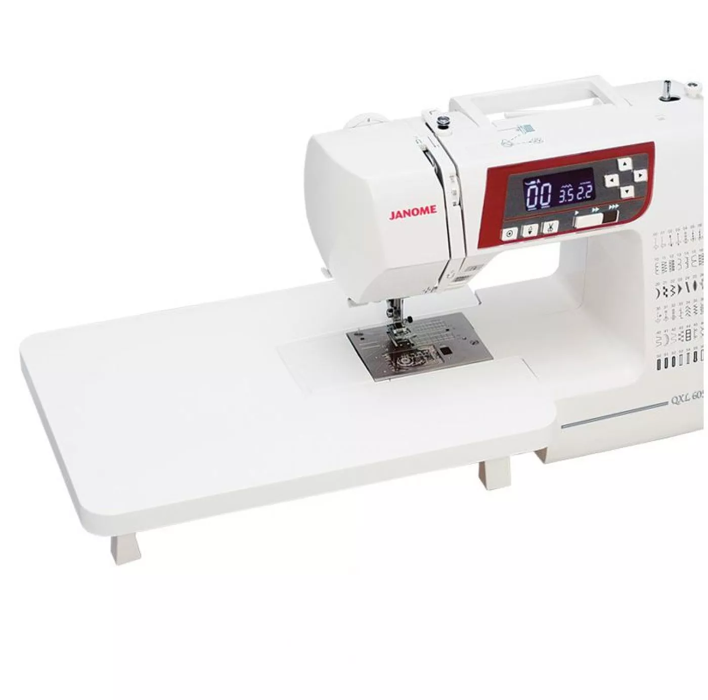 Stolik powiększający pole pracy do maszyn do szycia Janome J30, DXL603