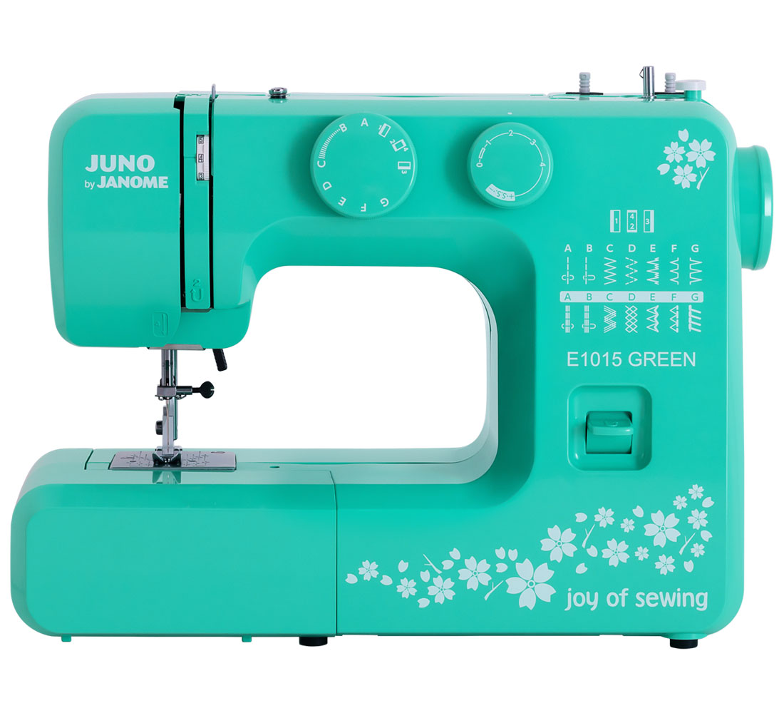 Maszyna do szycia JANOME Juno E1015 GREEN