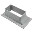 Rynienka do owerloka plastikowa 2123100400 Jack dwuelementowa