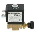 Elektrozawór kątowy 1/4" z regulatorem wydatku przepływu ROTONDI 3067006 oryginalny do wytwornicy pary Rotondi Mini 2, Rotondi Mini 3, Rotondi Mini 45