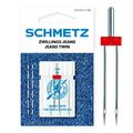 130/705 H-J-ZWI-4.0 100/16 Igły podwójne do jeansu SCHMETZ do maszyn domowych op.1szt.