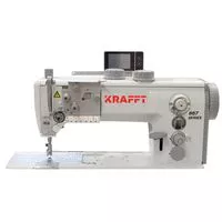 KRAFFT KF-867-121132 Stebnówka 1-igłowa z potrójnym transportem oraz funkcjami automatycznymi