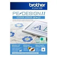 Brother  Upgrade od PED10 do PED11 aktualizacja oprogramowania do projektowania haftów