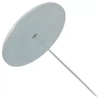 Szpilka do tkanin 6cm podstawa metalowa 10szt.