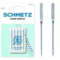 HAx1 SP Igły do owerloków domowych do stretchu i dzianin mix 2x75, 3x90 SCHMETZ op.5szt.