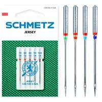 130/705 H SUK Igły kulkowe do jerseyu i dzianin mix 1x70, 2x80, 1x90, 1x100 SCHMETZ do maszyn domowych op.5szt.