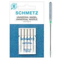 130/705 H 70 Igły do tkanin SCHMETZ do maszyn domowych op.5szt.