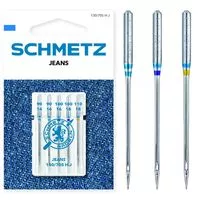 130/705 H SUK Igły kulkowe do jerseyu i dzianin mix 1x70, 2x80, 1x100 SCHMETZ do maszyn domowych op.5szt.