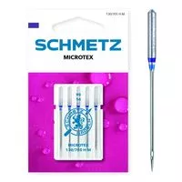 130/705 H-M Igły do jedwabiu i mikrofazy SCHMETZ do maszyn domowych mix 2x60, 2x70, 1x80 op.5szt.