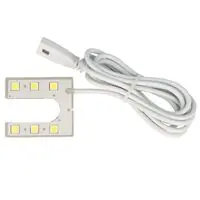 Lampka do maszyny szwalniczej HM02D 6LED - 1.3W, zimne światło,mocowana do głowicy na magnes