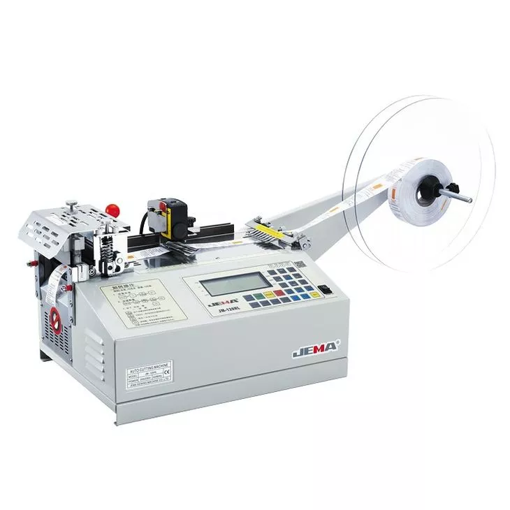 JEMA JM-120HL Automatyczne urządzenie do cięcia etykiet na zimno (prosto) z laserowym czujnikiem odmierzania długości etykiet