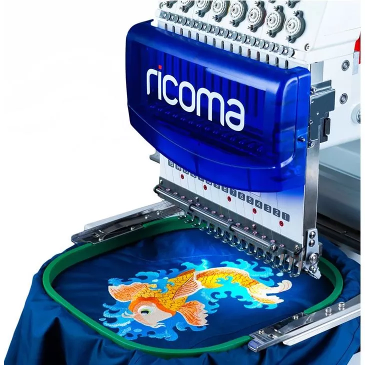 RICOMA RCM-1501TC-7S Profesjonalna hafciarka 1 głowicowa, 15 kolorowa
