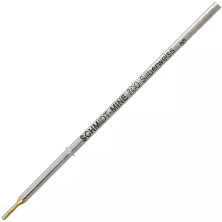 Wkład srebrny kulkowy SCHMIDT-MINE 700 do znakowania skór do długopisu kulkowego