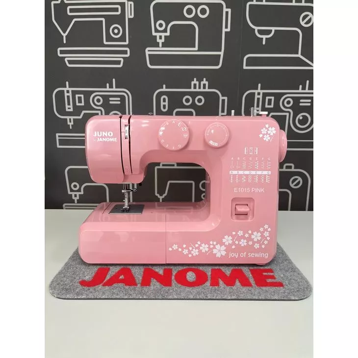 Maszyna do szycia JANOME Juno E1015 PINK