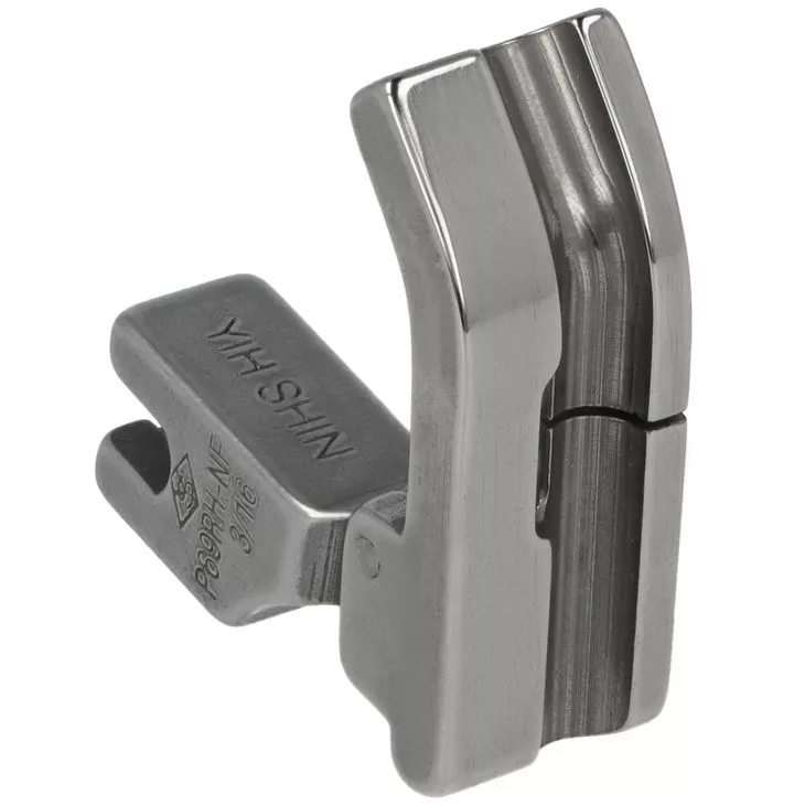 P69RH-NF 3/16 Stopka do wszywania kedry 4,8mm transport igłowy prawa z przegubem