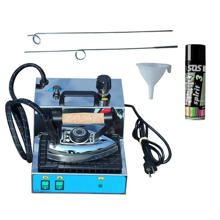 Rotondi Mini 2 Inox - Manualna wytwornica pary + żelazko