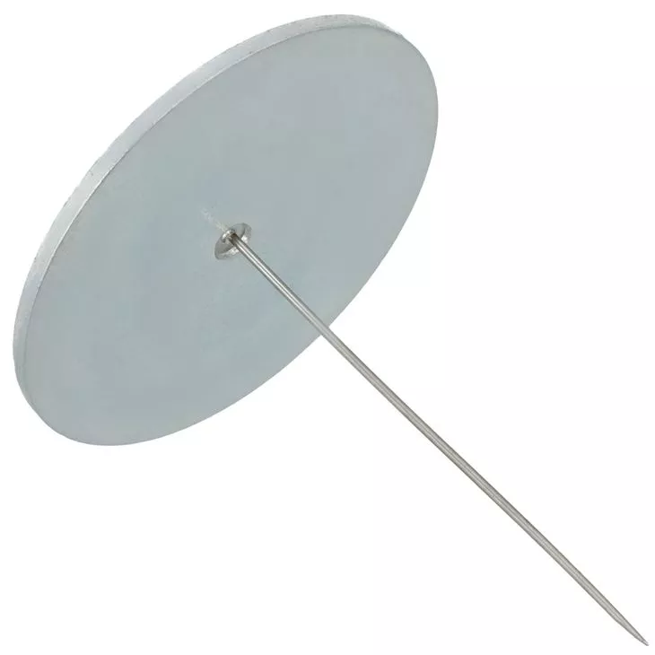 Szpilka do tkanin 6cm podstawa metalowa 10szt.