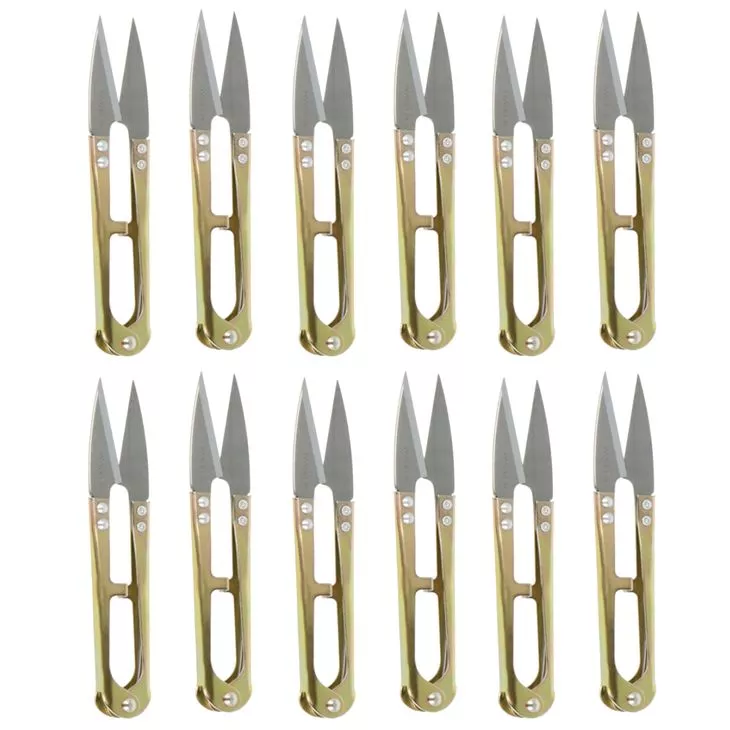 Obcinaczki do nitek TC805 (S105) metalowe hartowane 11cm 12szt.