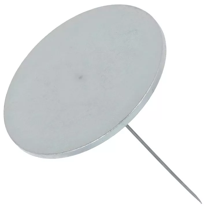 Szpilka do tkanin 6cm podstawa metalowa 10szt.