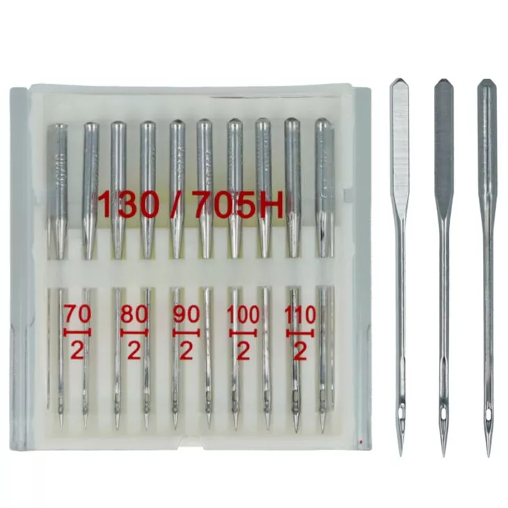 130/705 H Igły do tkanin mix 2x70, 2x80, 2x90, 2x100, 2x110 do maszyn domowych