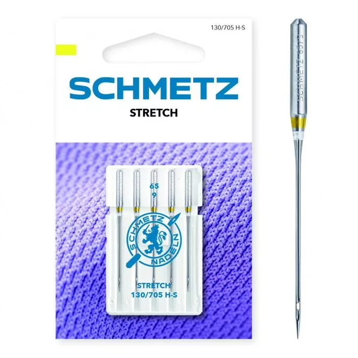 130/705 H-S 65 Igły do stretchu i dzianin SCHMETZ do maszyn domowych op.5szt.