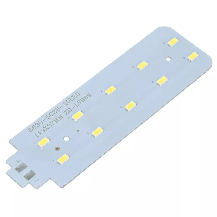 Wymienna listwa LED 10 LED PCB (10 LED, 5W)