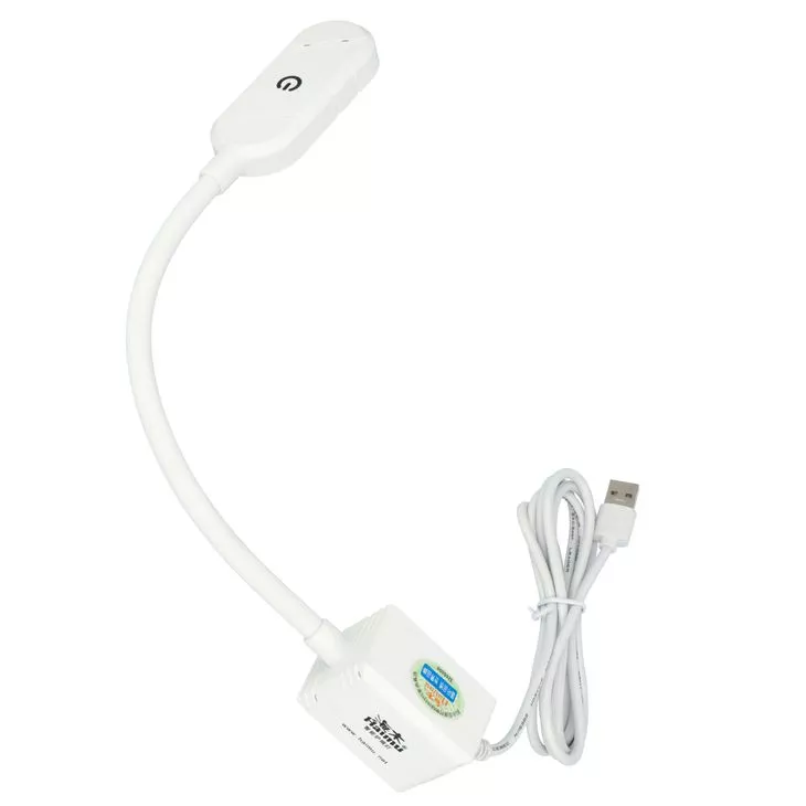 Lampka do maszyny szwalniczej 6W 30 diod LED HM12MD 30LED mocowana na magnes zimne światło port USB adapter sieciowy