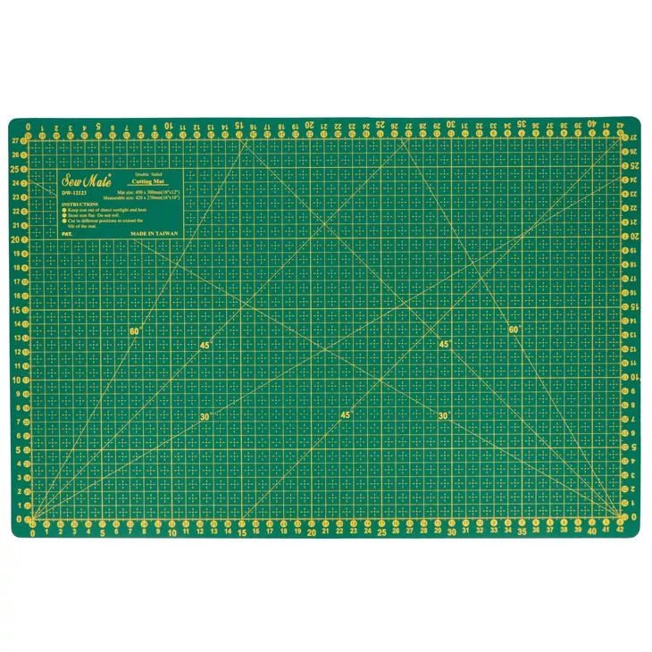 Mata podkładowa do cięcia, samoregenerująca, Texi Green 45x30 cm