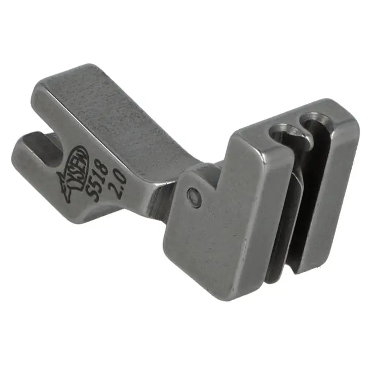 S518 Stopka do wszywania zamków krytych - szerokość płozy 14 mm - dolny transport ząbkowy