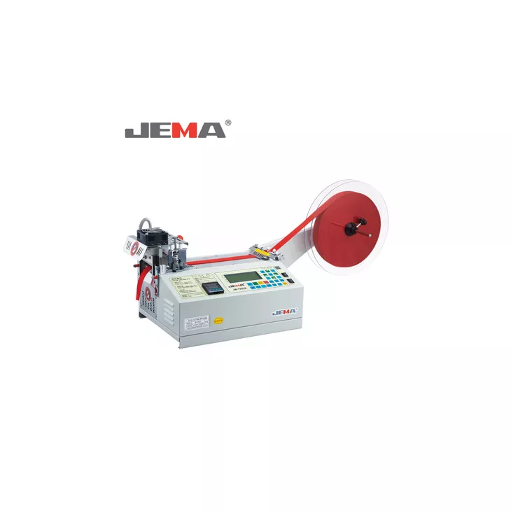JEMA JM-120LR - Automatyczne urządzenie do cięcia taśmy na zimno i na gorąco (prosto)